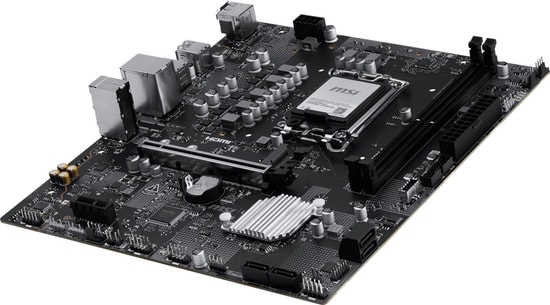MSI PRO H810M-E LGA1851 DDR5 MicroATX Anakart - Intel H810, DDR5 6400MHz(OC), 1xM.2, USB 5Gbps, HDMI, DP, 2.5G LAN