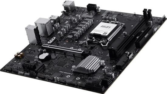 MSI PRO B860M-E LGA1851 DDR5 MicroATX Anakart - DDR5 9066MHz(OC), 5G LAN, Çift M.2, HDMI 2.1, DisplayPort 1.4
