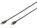 Digitus Type-C USB 3.2 Gen 1 Şarj ve Veri Kablosu (AK-300138-010-S) - 1 Metre, 480Mbps Hız, PD Hızlı Şarj, Siyah
