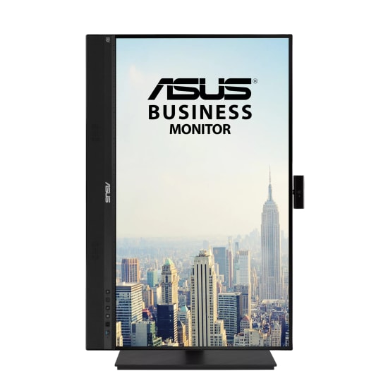 ASUS BE27ACSBK 27" 2K 60Hz 5ms IPS Kurumsal Pivot Monitör - 1440p, 350cd, Webcam, USB-C 80W PD, 4W Hoparlör, Eye Care