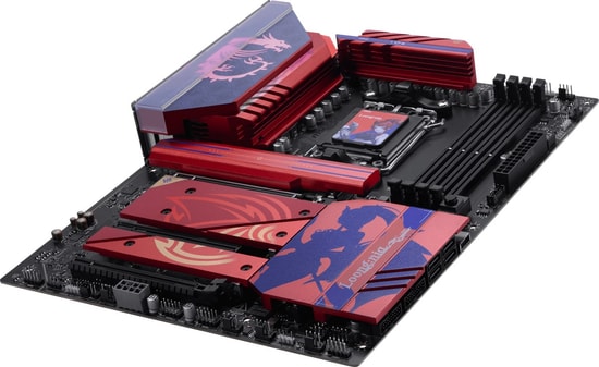 MSI B850 MLG EDITION AM5 DDR5 ATX Anakart - DDR5 8400MHz (OC), Wi-Fi 7, 3x PCIe x16, 4x M.2, USB 10Gbps, 5G LAN