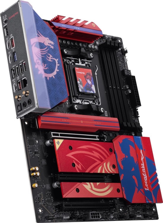 MSI B850 MLG EDITION AM5 DDR5 ATX Anakart - DDR5 8400MHz (OC), Wi-Fi 7, 3x PCIe x16, 4x M.2, USB 10Gbps, 5G LAN