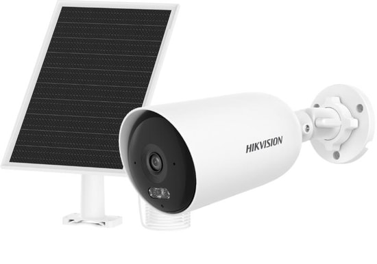 HiLook IPC-CFS04/4G 4MP Solar Panelli 4G Sesli IP Kamera (311335010) - 2.8mm Lens, 9000mAh Pil, LTE, IR+Beyaz Işık (30m)