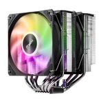 FSP MP7 ARGB Kule Tipi İşlemci Soğutucu (MP7) - 2x120mm Fan, 6 Isı Borusu, 1800 RPM, 76 CFM, Intel ve AMD Uyumlu