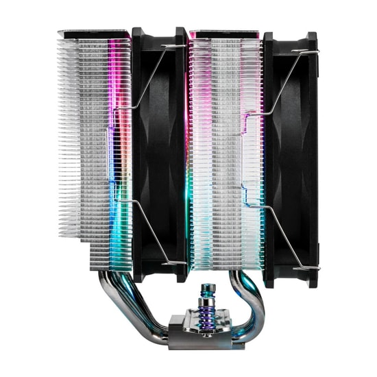 FSP MP7 ARGB Kule Tipi İşlemci Soğutucu (MP7) - 2x120mm Fan, 6 Isı Borusu, 1800 RPM, 76 CFM, Intel ve AMD Uyumlu