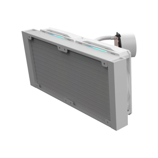 FSP AE24-W Beyaz 240mm ARGB Sıvı Soğutucu (AE24-W BEYAZ) - 2x120mm Fan, Intel 1700/1851 ve AMD AM4/AM5 Uyumlu, 81.7 CFM