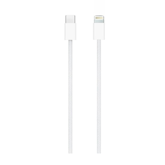 Nettech NT-DC25 27W Type-C to Lightning 100cm Beyaz İp Örgü Kablo (NT-DC25) - Hızlı Şarj, Data Aktarımı, Dayanıklı Yapı