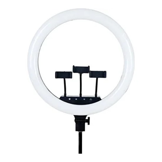 Nettech RL-21 Siyah 21 inç Led Ring Light Işık (NT-106767) - Uzaktan Kumandalı, Profesyonel Stüdyo Çekim Aydınlatması
