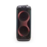 Hepu HP-940 Valiz Party Box Kablosuz Hoparlör (Siyah) - 80W Güçlü Ses, Bluetooth, USB, Aux ve Mikrofon Desteği