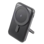 Nettech NT-PW33 Gri 10000mAh Magsafe Powerbank (NT-PW33 GRI) - 15W+20W PD Hızlı Şarj, Kablosuz Şarj, Type-C, Alüminyum