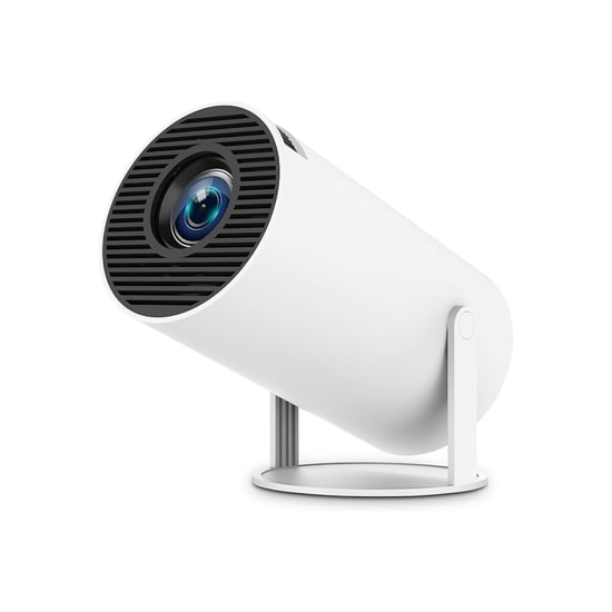 Nettech HY300 Pro Beyaz Projeksiyon Cihazı (NT-113331) - Android TV, 4K Destekli, HDMI, USB, Taşınabilir Sinema