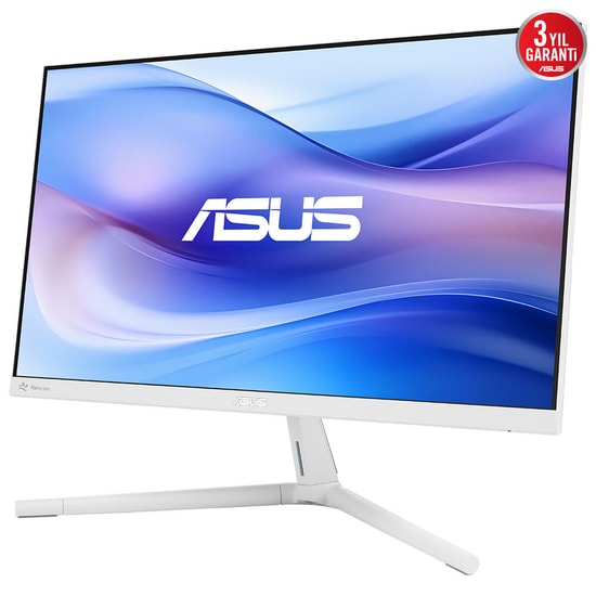 Asus VU279HFI-W 27" Nano İyon IPS Full HD Beyaz Monitör - 100Hz, 1ms, Eye Care Plus, Çerçevesiz, Vesa, Adaptive-Sync