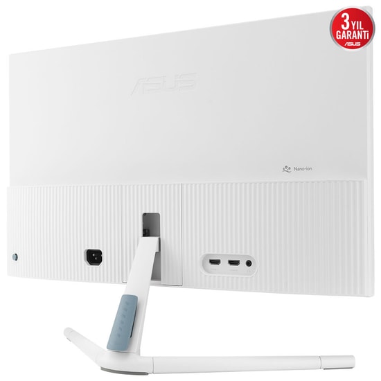 Asus VU279HFI-W 27" Nano İyon IPS Full HD Beyaz Monitör - 100Hz, 1ms, Eye Care Plus, Çerçevesiz, Vesa, Adaptive-Sync