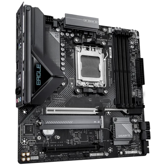 Gigabyte B850M EAGLE WIFI6E AM5 DDR5 mATX Anakart - 8200MHz OC, 2xM.2, PCIe 5.0, WiFi 6E, HDMI 2.1, DP 1.4, 2.5GbE LAN
