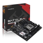 Colorful BATTLE-AX B850M-T WIFI V14 DDR5 Anakart - AM5, DDR5, WiFi, 2xM.2, USB 3.2, HDMI, DP, PCIe 5.0, Micro ATX