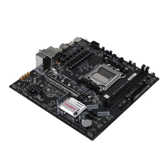 Colorful BATTLE-AX B450M-T M.2 V14 DDR4 Anakart - AMD AM4, B450, 3600MHz(OC), M.2, HDMI, VGA, USB 3.2, Micro ATX