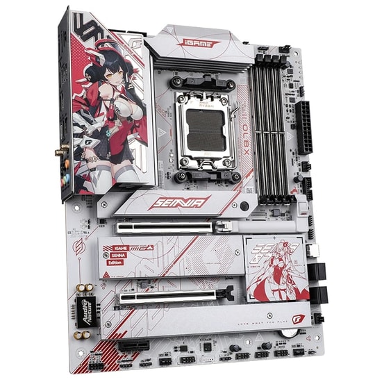 Colorful iGame X870 Senna V14 DDR5 AM5 ATX Anakart - AMD X870, 8200MHz(OC), 3xM.2, WiFi 6, PCIe 5.0, Bluetooth 5.4