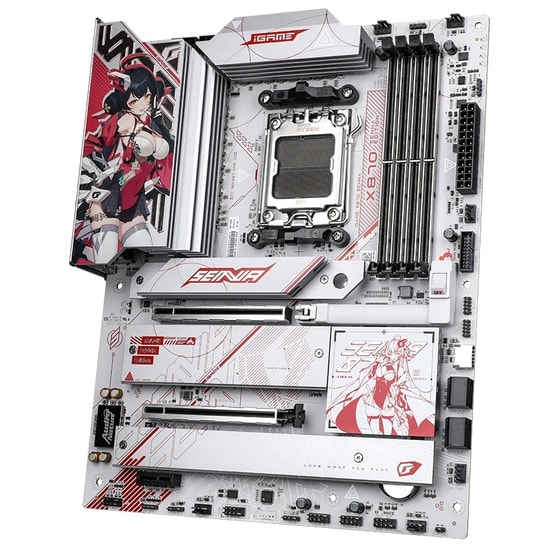 Colorful iGame X870 Senna V14 DDR5 AM5 ATX Anakart - AMD X870, 8200MHz(OC), 3xM.2, WiFi 6, PCIe 5.0, Bluetooth 5.4