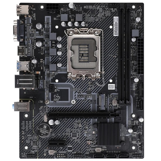 Colorful H610M-D V20A LGA1700 DDR4 Anakart - Intel H610, Micro-ATX, M.2, PCIe 4.0, HDMI, VGA, 64GB RAM Desteği