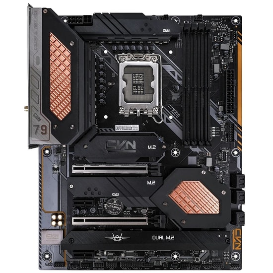 Colorful CVN Z790D5 GAMING PRO WIFI V20 DDR5 INTEL Z790 ATX Anakart - LGA1700, 7000MT/s(OC), 4xM.2, WiFi 6, BT 5.2