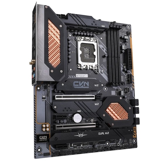 Colorful CVN Z790D5 GAMING PRO WIFI V20 DDR5 INTEL Z790 ATX Anakart - LGA1700, 7000MT/s(OC), 4xM.2, WiFi 6, BT 5.2