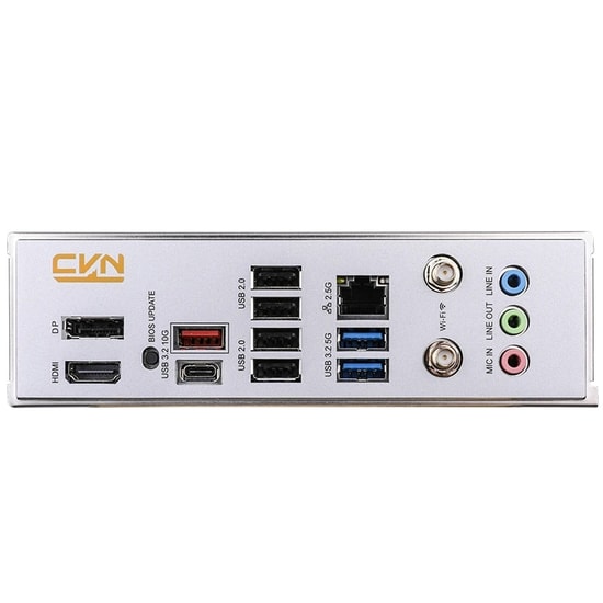 Colorful CVN B850M GAMING FROZEN V14A DDR5 8400MHz mATX AM5 Anakart - Wi-Fi 6, BT 5.2, 3xM.2, PCIe 5.0, 192GB RAM Destek