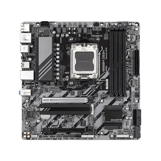GIGABYTE B850M-DS3H Anakart (AM5) - DDR5 8200MHz (OC), PCIe 5.0, 2x M.2, HDMI, DP, Type-C, USB 3.2, Micro-ATX