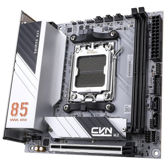 Colorful CVN B850I GAMING FROZEN WIFI 6E V14 DDR5 8000MHz Anakart - AM5, Mini-ITX, 2xM.2, PCIe 5.0, BT 5.3, HDMI, DP