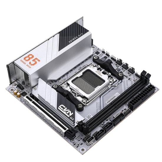 Colorful CVN B850I GAMING FROZEN WIFI 6E V14 DDR5 8000MHz Anakart - AM5, Mini-ITX, 2xM.2, PCIe 5.0, BT 5.3, HDMI, DP
