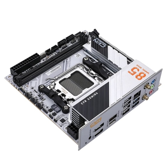 Colorful CVN B850I GAMING FROZEN WIFI 6E V14 DDR5 8000MHz Anakart - AM5, Mini-ITX, 2xM.2, PCIe 5.0, BT 5.3, HDMI, DP