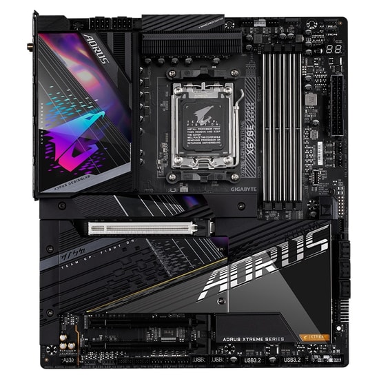 Gigabyte X670E AORUS XTREME AM5 DDR5 E-ATX Anakart (X670E-AORUS-XTREME-AM5-EATX-DDR5) - AMD X670E, 8000MHz OC, Wi-Fi, BT