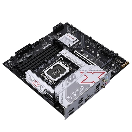 Colorful BATTLE-AX B860M-PLUS WIFI 6 V20 DDR5 7600MH Anakart - LGA1851, 7600MT/s(OC), 3xM.2, WiFi 6, PCIe 5.0, mATX