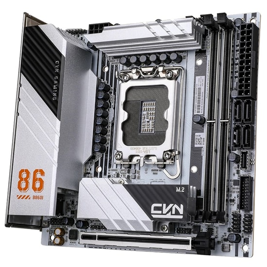 Colorful CVN B860I GAMING FROZEN WIFI 6E V20 DDR5 8800MHz Anakart - Intel LGA 1851, DDR5 8800MT/s(OC), M.2, Mini-ITX