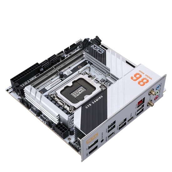 Colorful CVN B860I GAMING FROZEN WIFI 6E V20 DDR5 8800MHz Anakart - Intel LGA 1851, DDR5 8800MT/s(OC), M.2, Mini-ITX