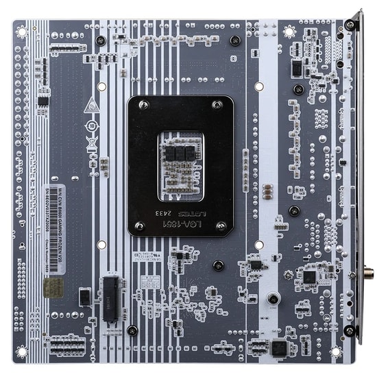 Colorful CVN B860I GAMING FROZEN WIFI 6E V20 DDR5 8800MHz Anakart - Intel LGA 1851, DDR5 8800MT/s(OC), M.2, Mini-ITX