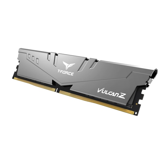 Team T-Force Vulcan Z 8GB 3600Mhz DDR4 CL18 Gaming Ram (TLZGD48G3600HC18J01) - Gri Soğutuculu Masaüstü Oyuncu Belleği