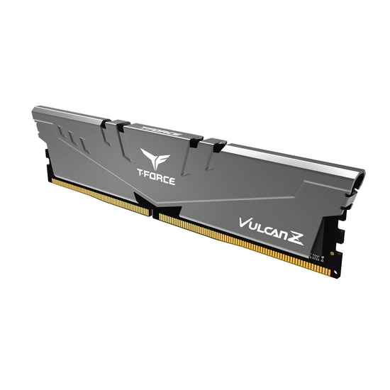 Team T-Force Vulcan Z 16GB 3200Mhz DDR4 CL16 Gaming Ram (TLZGD416G3200HC16F01) - Gri Soğutuculu Masaüstü Oyuncu Belleği