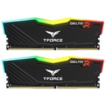 Team T-Force Delta RGB 16GB (2x8GB) 3200MHz DDR4 Gaming Ram (TF3D416G3200HC16CDC01) - Siyah Soğutuculu Masaüstü Bellek