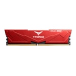 Team T-Force Vulcan Red 16GB (1x16GB) 6000MHz DDR5 CL38 Gaming Ram FLRD516G6000HC38A01 - Masaüstü PC Bellek, Soğutuculu