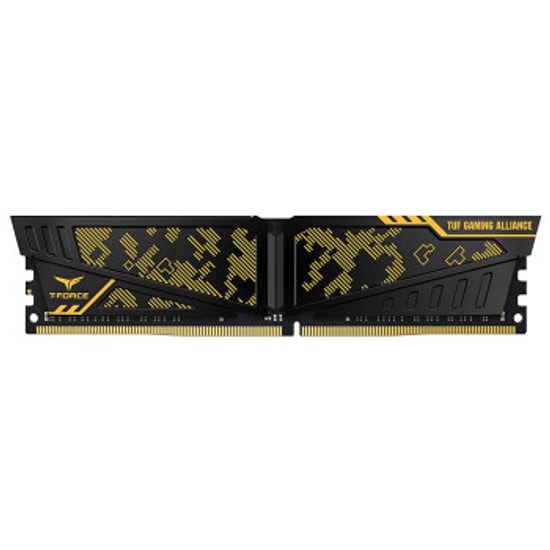 Team T-Force Vulcan TUF Gaming Alliance 8GB 3200MHz DDR4 Gaming Ram (TLTYD48G3200HC16F01) - CL16, TUF Alliance Bellek