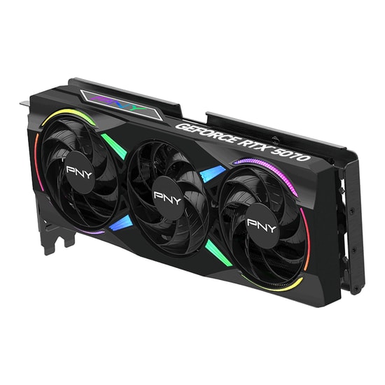 PNY GeForce RTX 5070 ARGB Epic-X OC 12GB GDDR7 Ekran Kartı (VCG507012TFXXPB1-O) - 192 Bit, DLSS 4, PCIe 5.0, Üçlü Fan