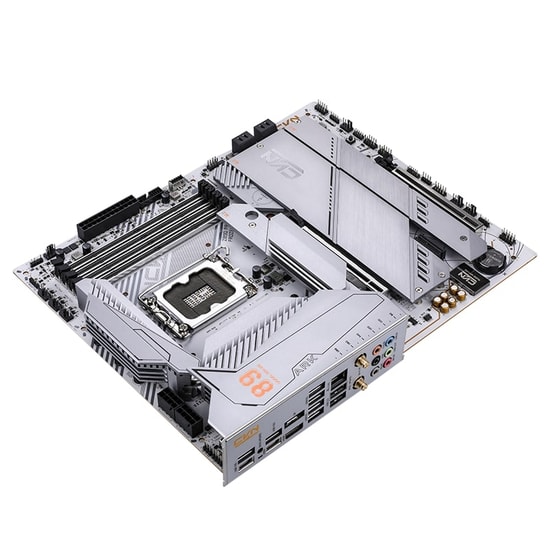 Colorful CVN Z890 ARK FROZEN WIFI 7 V20 DDR5 Anakart - LGA 1851, 8400MHz(OC), 5xM.2, PCIe 5.0, 192GB RAM, BT 5.4, ATX