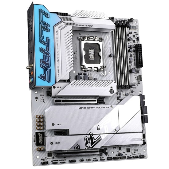 Colorful iGame Z890 ULTRA WIFI 7 V20 DDR5 8800Mhz Anakart - LGA 1851, 192GB RAM, 5xM.2, PCIe 5.0, Wi-Fi 7, ATX