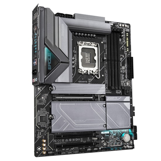Gigabyte Z890 EAGLE WIFI7 Anakart: Intel LGA1851, DDR5 256GB, 4xM.2, USB4, WiFi 7, BT 5.4, HDMI, 2.5G LAN, ATX
