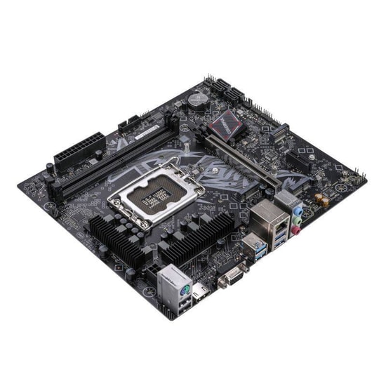 Colorful BATTLE-AX B760M-K V20 DDR5 7200MHz mATX Anakart - Intel LGA1700, B760, 96GB RAM, 2xM.2, 2.5G LAN, HDMI, DP