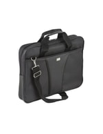 PLM YF15 15.6" Siyah Notebook Çantası (YF15-15.6-SIYAH) - Su Geçirmez 600D Kumaş, 3 Bölmeli, Metal Aksesuarlı El Çantası