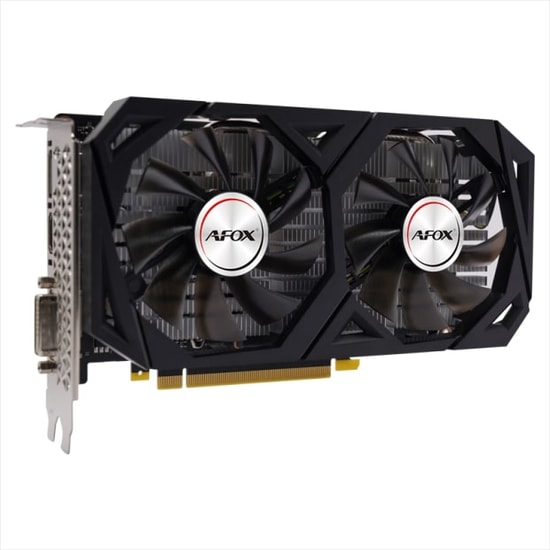 Afox GeForce GTX 1660 Ti 6GB GDDR6 192 Bit Ekran Kartı (AF1660TI-6144D6H7-V4) - 1770MHz, Çift Fan, HDMI, DP, DVI