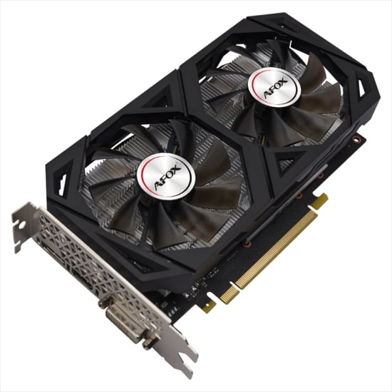 Afox GeForce GTX 1660 Ti 6GB GDDR6 192 Bit Ekran Kartı (AF1660TI-6144D6H7-V4) - 1770MHz, Çift Fan, HDMI, DP, DVI