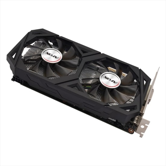 Afox GeForce GTX 1660 Ti 6GB GDDR6 192 Bit Ekran Kartı (AF1660TI-6144D6H7-V4) - 1770MHz, Çift Fan, HDMI, DP, DVI