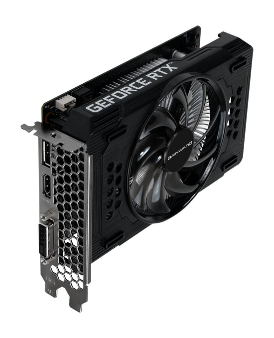 Gainward RTX 3050 Pegasus 6GB GDDR6 Ekran Kartı (NE63050018JE-1072E) - 96 Bit, Tek Fan, HDMI, DP, DVI, DLSS, DX12